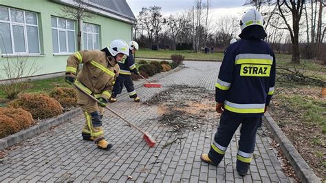 Zdjęcie z defilady strażackiej w Białymstoku