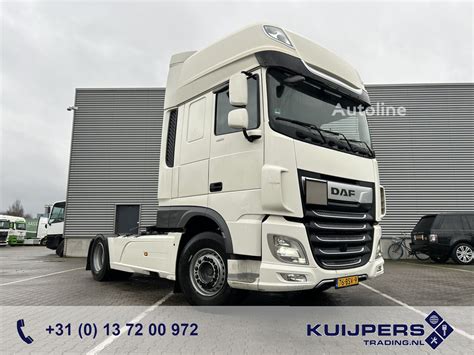 Strażacki ciągnik siodłowy DAF XF 480 Super Space Cab z naczepą