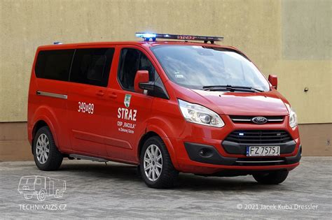 Samochód Ford Tourneo Custom dla OSP Działyń