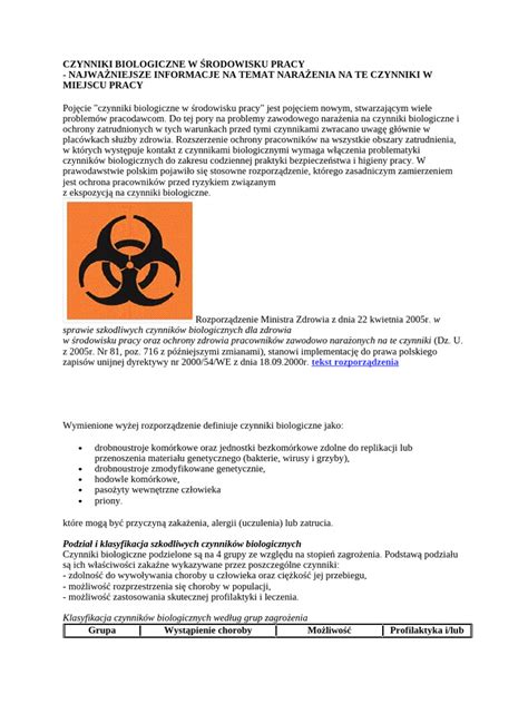 Infografika przedstawiająca główne kategorie zagrożeń w pracy strażaka: fizyczne, chemiczne, biologiczne i psychospołeczne.