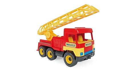 Thematic photo of Wader Middle Truck 32001 fire truck toy