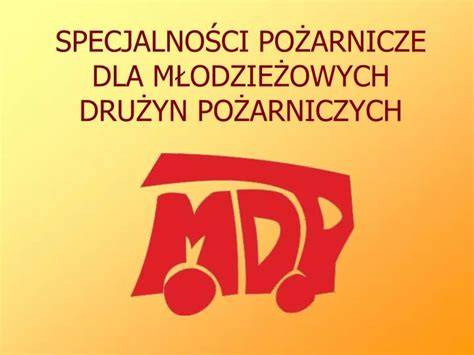schemat procesu zdobywania specjalności pożarniczych przez członków MDP