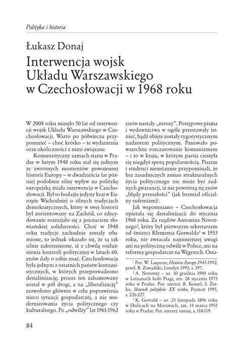 Mapa interwencji wojsk Układu Warszawskiego w Czechosłowacji w 1968 roku
