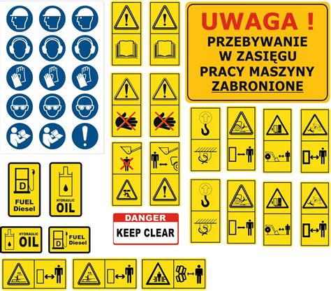 Piktogramy oznakowania hydrantu wewnętrznego zgodnie z normą