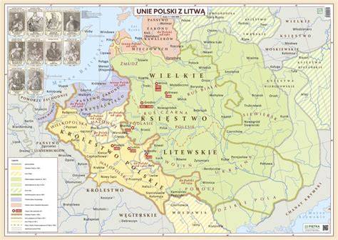 Mapa historyczna ilustrująca gęstą zabudowę drewnianą miast średniowiecznych
