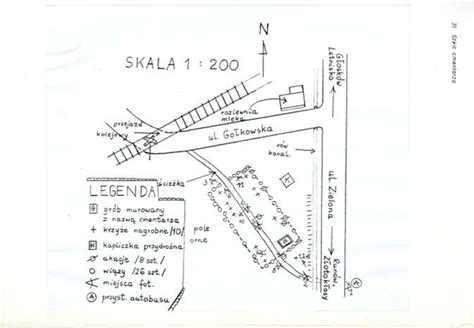 Szkic sytuacyjny miejsca zdarzenia: lokal przy ulicy Daszyńskiego w Zgorzelcu