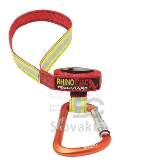 Produkt RhinoBag wraz z pętlą Rhinoevac, zaprezentowany na sprzęcie strażackim