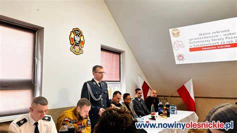Zarząd OSP podczas posiedzenia
