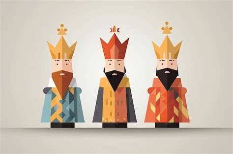 Ilustracja Trzech Mędrców lub symboliczne przedstawienie imienia Kacper