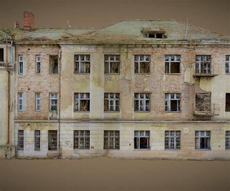 Thematic photo of a burning abandoned tenement house on Bolesława Chrobrego street