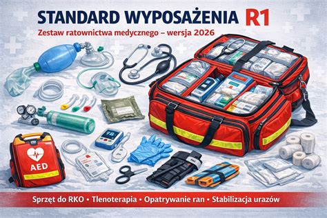 Schemat wyposażenia zestawu ratownictwa technicznego dla jednostki OSP