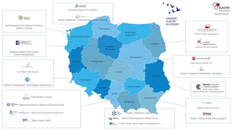 Mapa rozmieszczenia kluczowych archiwów strażackich w województwie warmińsko-mazurskim