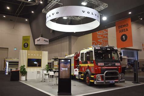 Photo of a new Volvo fire truck