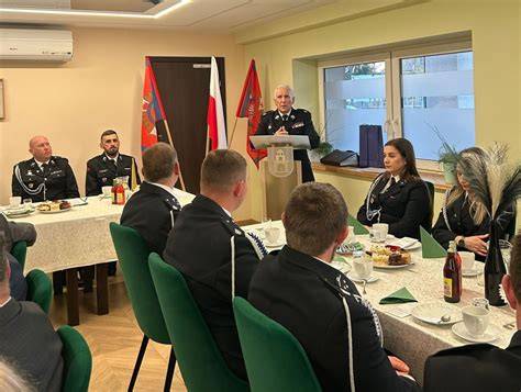 Spotkanie delegatów i członków OSP podczas zjazdu