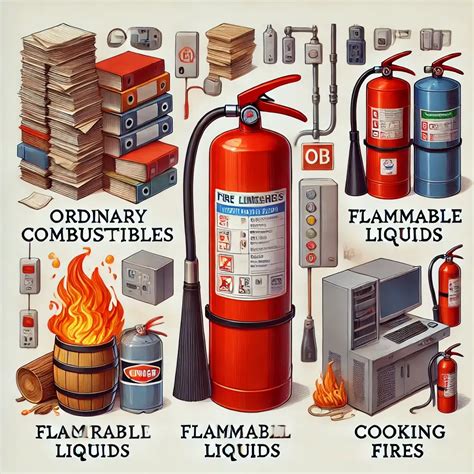 Scheme showing optimal placement of fire extinguishers on a yacht