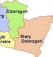 mapa gminy Stary Dzierzgoń