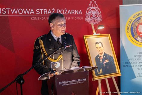 Portret płk poż. Zdzisława Zalewskiego