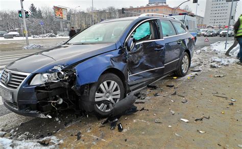 Volkswagen Passat po wypadku