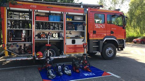 Nowoczesny sprzęt strażacki, który trafił do OSP Osiny.