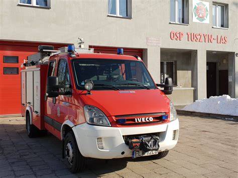 zdjęcie samochodu ratowniczo-gaśniczego IVECO OSP Janków Zaleśny