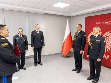 Uroczystość powołania na stanowisko zastępcy komendanta PSP