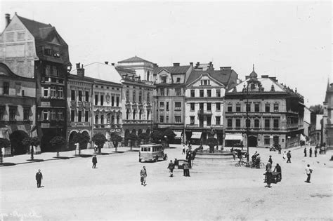 Archiwalne zdjęcie KleineGoerlitzerstrasse (obecnego Placu Strażackiego) w Lubaniu