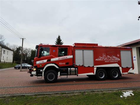 Zdjęcie zabudowy strażackiej na podwoziu MAN od Stolarczyka