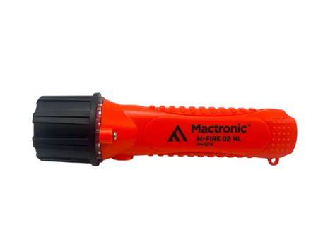 Latarka ręczna Mactronic M-Fire 02 HL z klipsem i opcjonalnym uchwytem hełmowym