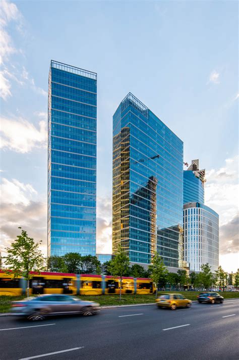 The Warsaw Hub wizualizacja, plan kompleksu