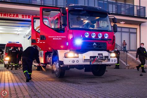 Schematyczny widok nowego wozu strażackiego Renault D16