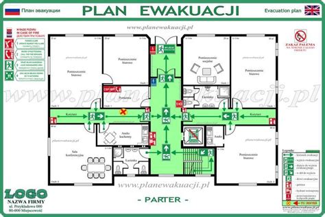 Schemat czasu ewakuacji