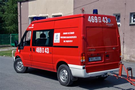 Pojazd ratowniczo-gaśniczy Ford Transit OSP Jedlnia-Letnisko
