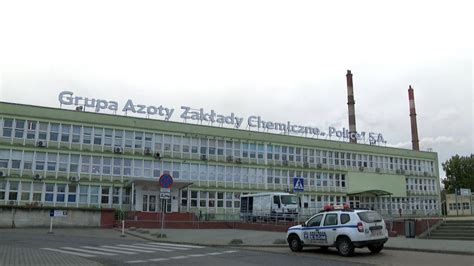Panorama Polic z widokiem na Zakłady Chemiczne i rzekę