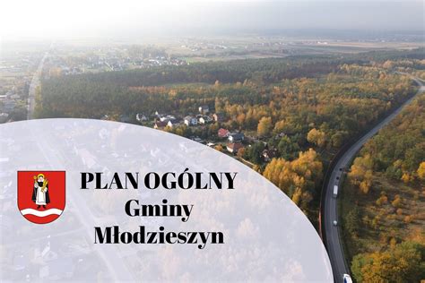 mapa gminy Młodzieszyn z zaznaczonymi kluczowymi obiektami bezpieczeństwa