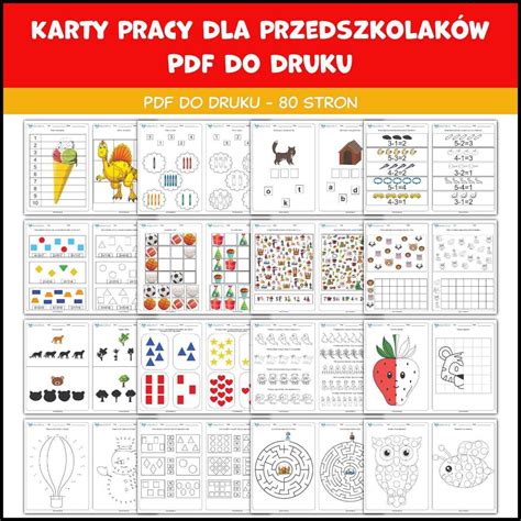 Zestaw kart pracy dla przedszkolaków z zadaniami o strażakach i wozie strażackim (infografika)