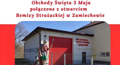 fotografia remizy strażackiej we Wrzeszczowie