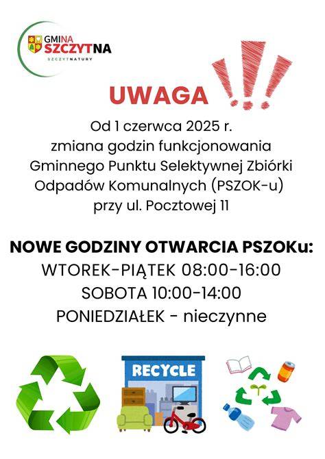 Wizualizacja Gminnego Punktu Selektywnej Zbiórki Odpadów Komunalnych (GPSZOK)
