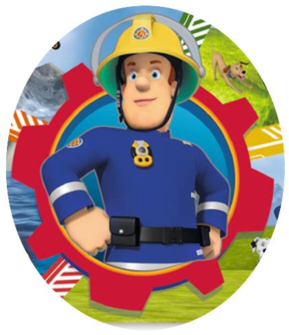 Ilustracja remizy strażackiej z serialu 