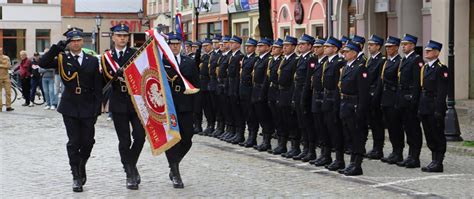 Uroczystość polsko-niemieckich strażaków ze sztandarem w Bötzow