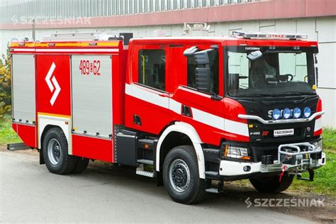Współczesny pojazd ratowniczo-gaśniczy OSP