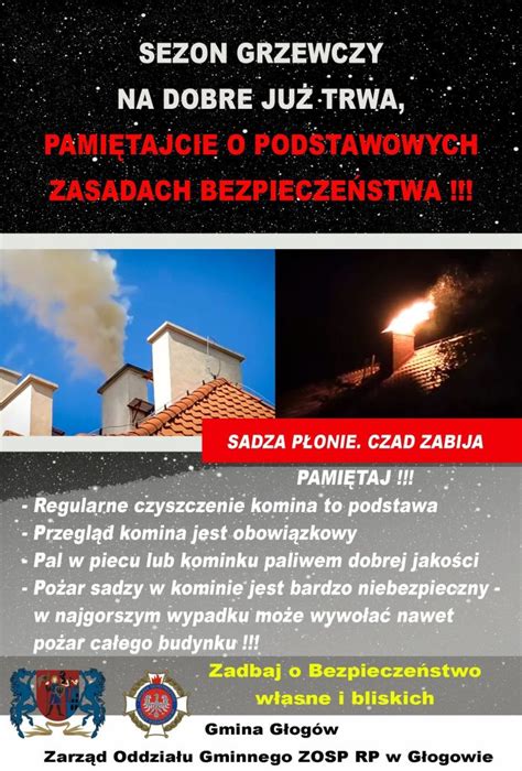 Zasady bezpieczeństwa podczas sezonu grzewczego