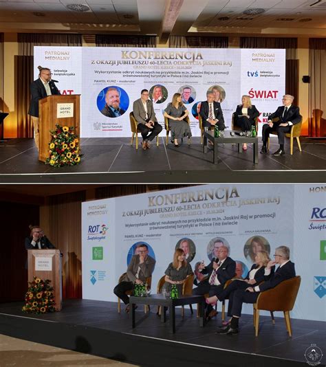 Fotografia z panelu dyskusyjnego podczas gali jubileuszowej
