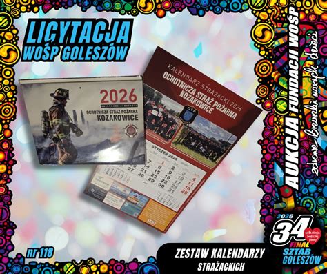 Zdjęcie kolekcji historycznych kalendarzy strażackich ściennych w muzeum