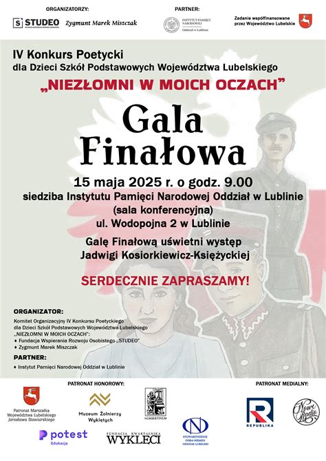 Zdjęcie przedstawiające galę finałową IV Wojewódzkiego Konkursu Kronik OSP w GOKIS, scena z wręczenia nagród laureatom