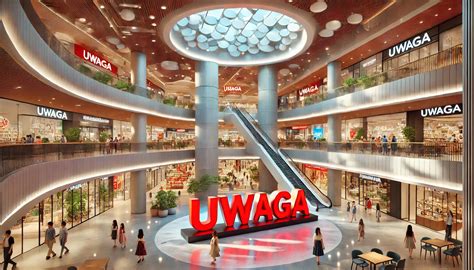 Wizualizacja ewakuacji z galerii handlowej