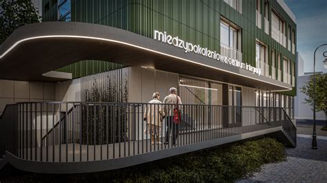 wizualizacja projektu przebudowy remizy na Centrum Integracji