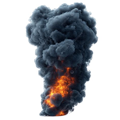 Thematic photo of a large fire with black smoke against a sky, illustrating a large-scale building fire