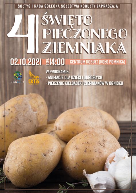 zdjęcie potraw z ziemniaków podczas Sołeckiego Święta Pieczonego Ziemniaka