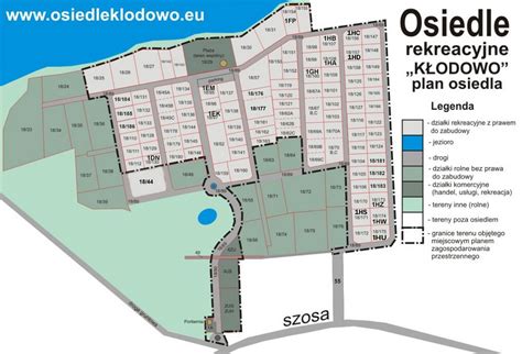 Mapa osiedla Tęczowego w Dzierżoniowie z oznaczeniem miejsca zdarzenia