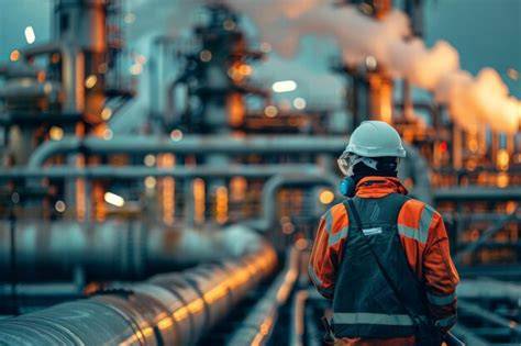 Thematic photo of a pyrotechnician inspecting flares in a controlled environment